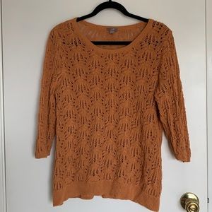 J Jill 3/4 sleeve sweater